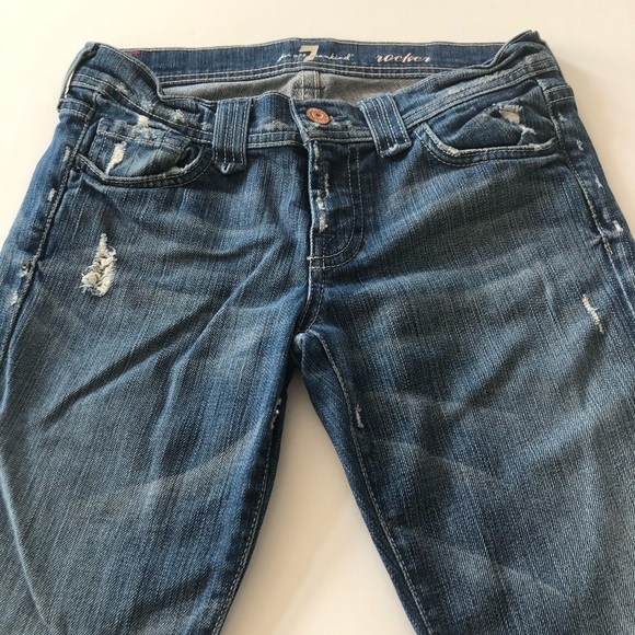 7 For All Mankind Rocker Jeans - Picture 5 of 14